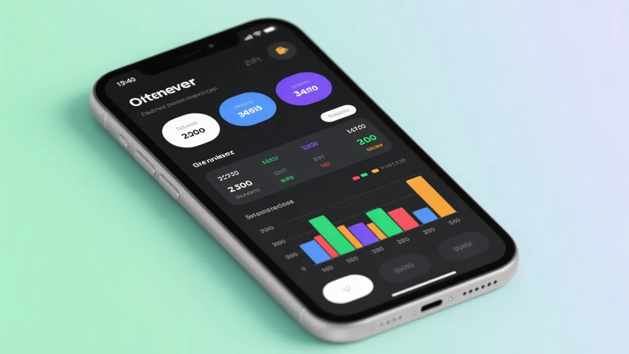 应用界面预览-数据仪表盘