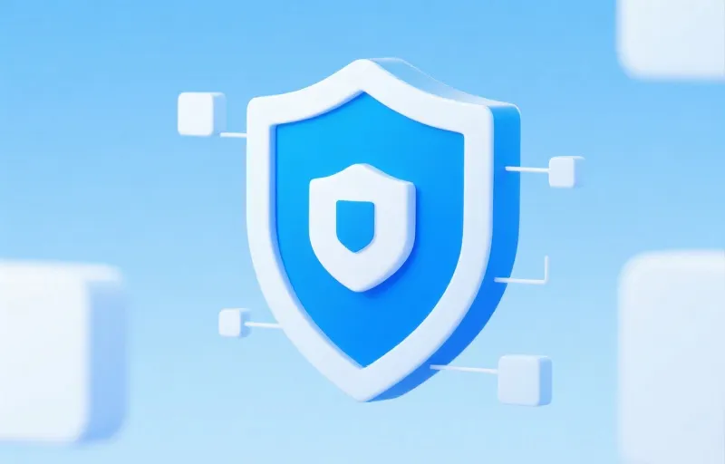 数据与安全说明插画